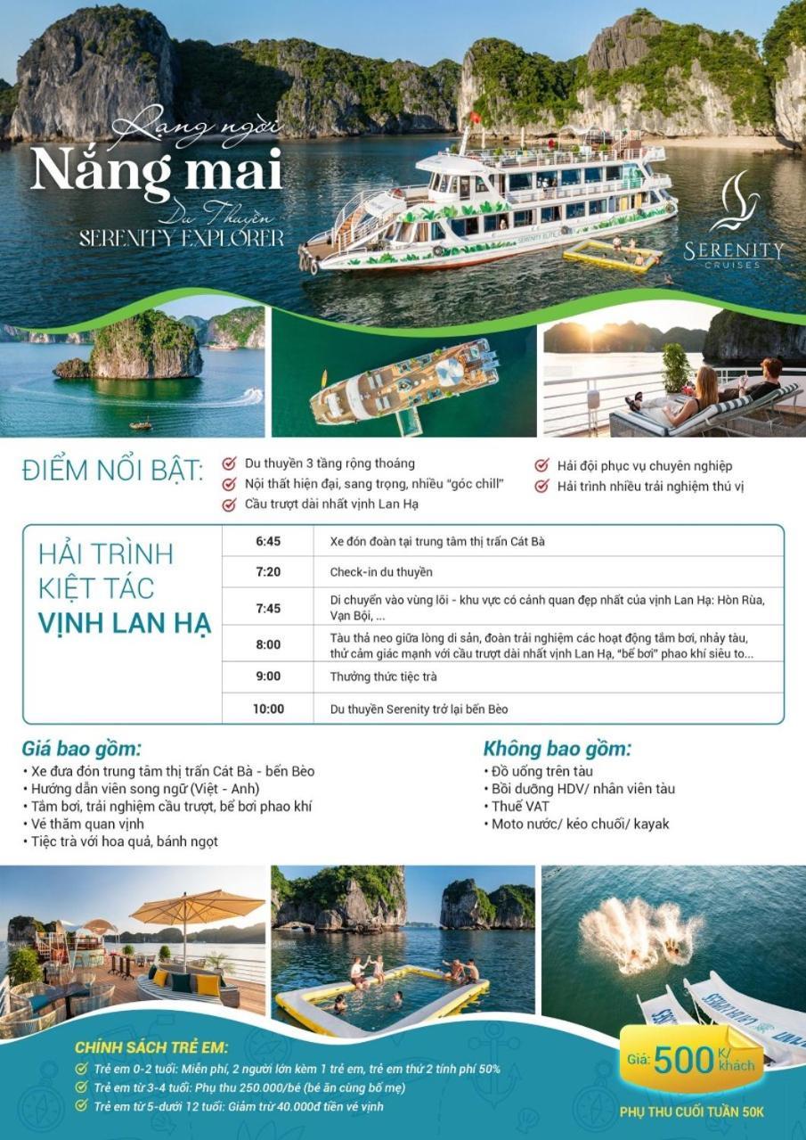 Nhat Anh Hotel Cat Ba Dong Khe Sau Eksteriør billede